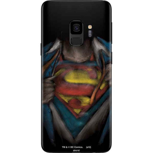 DC Comics Superman Pastel Art Galaxy S9 Skin
